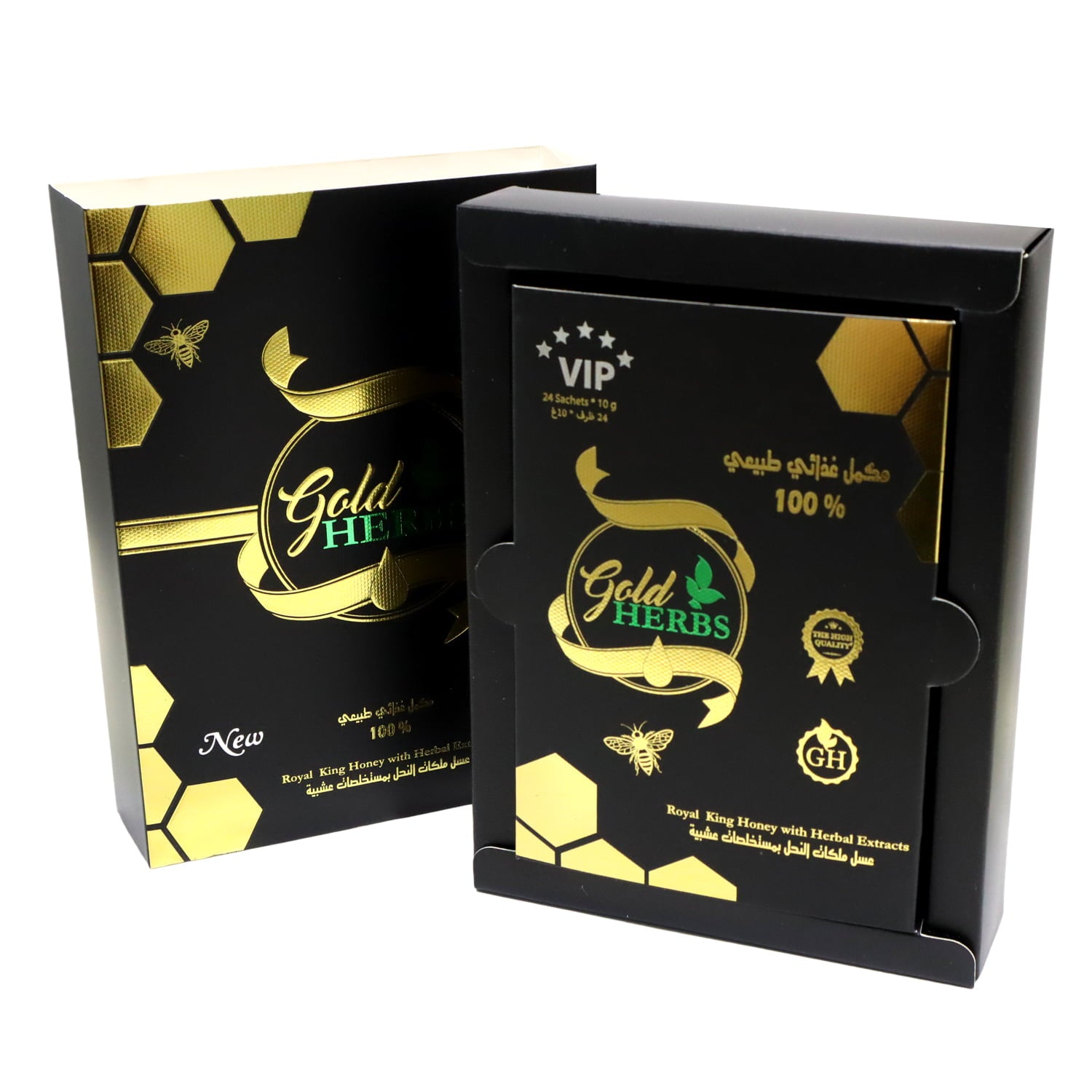 Vip Gold Herbs Honey