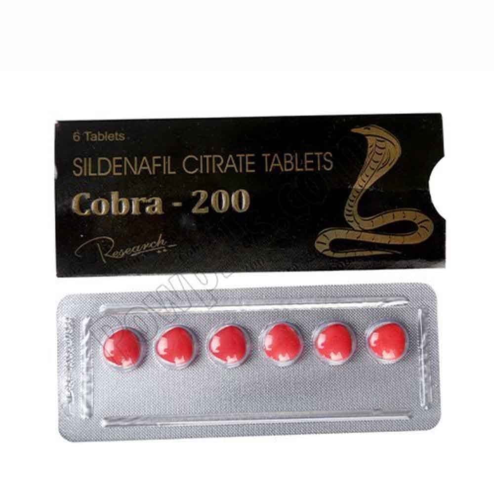 Cobra 200mg Power Tablets