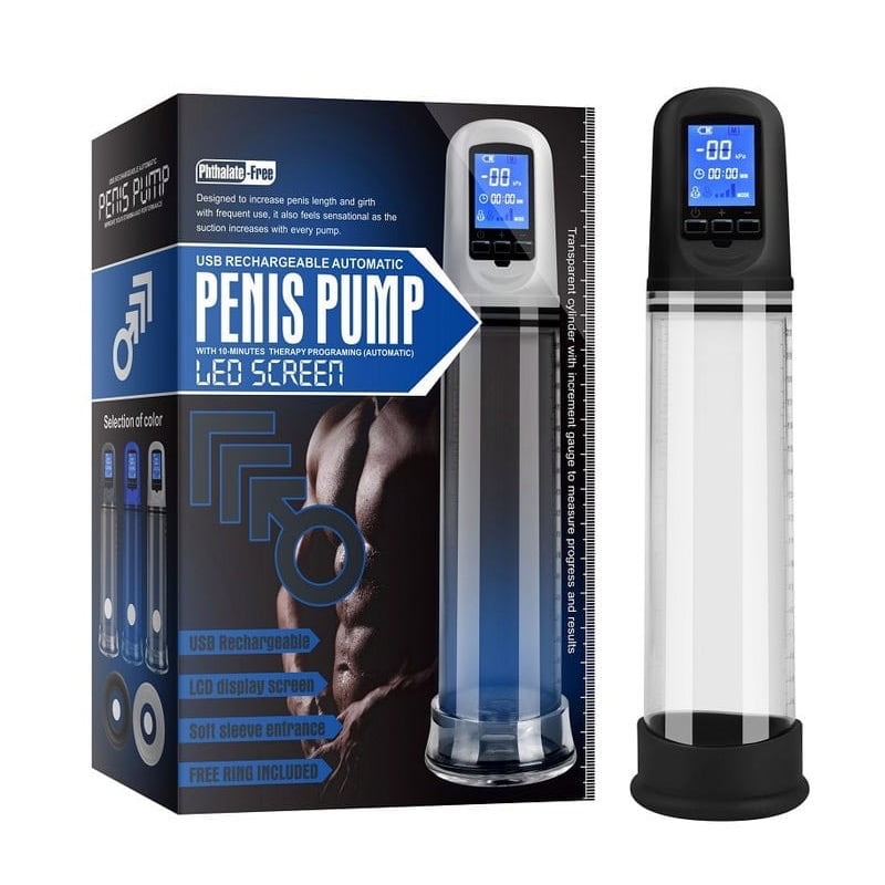 LED Rechargeable Penis  Pump