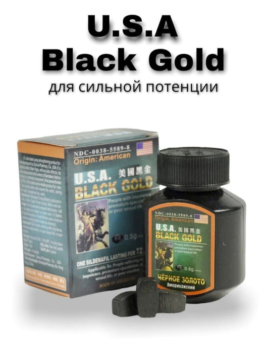 USA Black Gold Sex Power Pills
