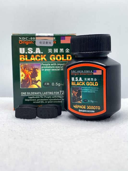 USA Black Gold Sex Power Pills