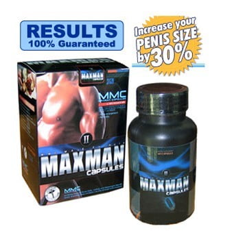 Maxman penis enlargement