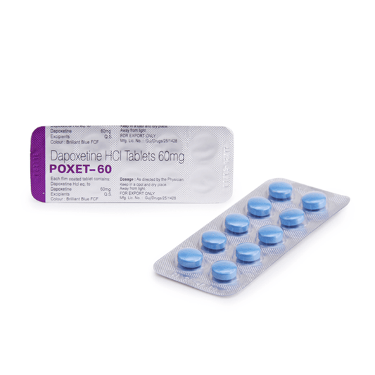 Poxet 60mg Dapoxetine tablets Original
