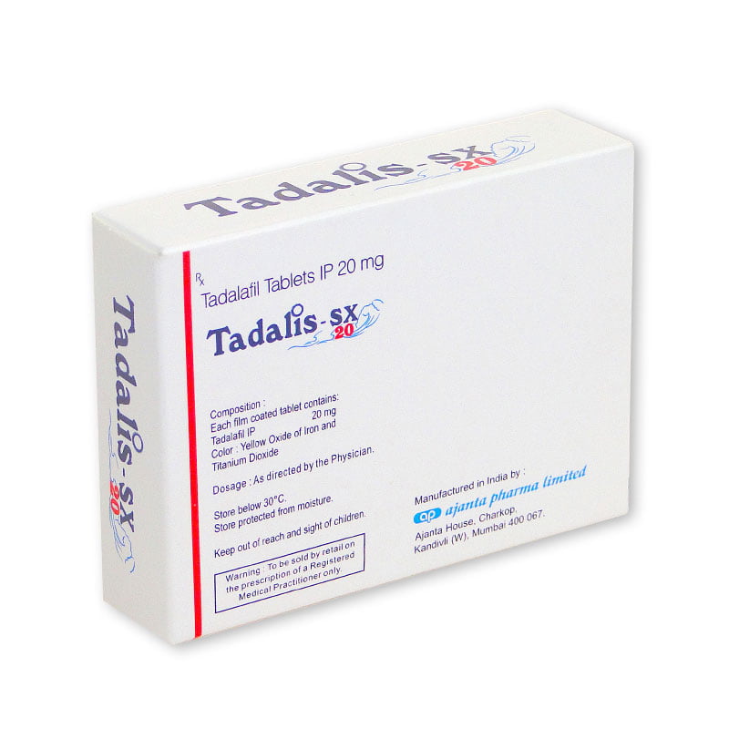 Tadalis sx 20mg tadalafil